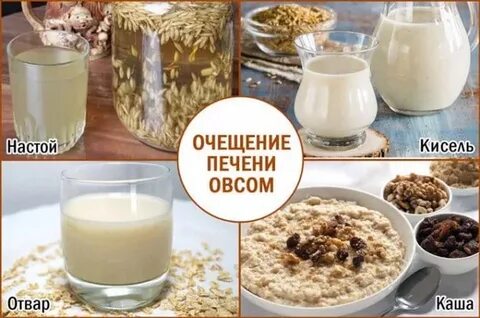 Овес очистка печени в термосе