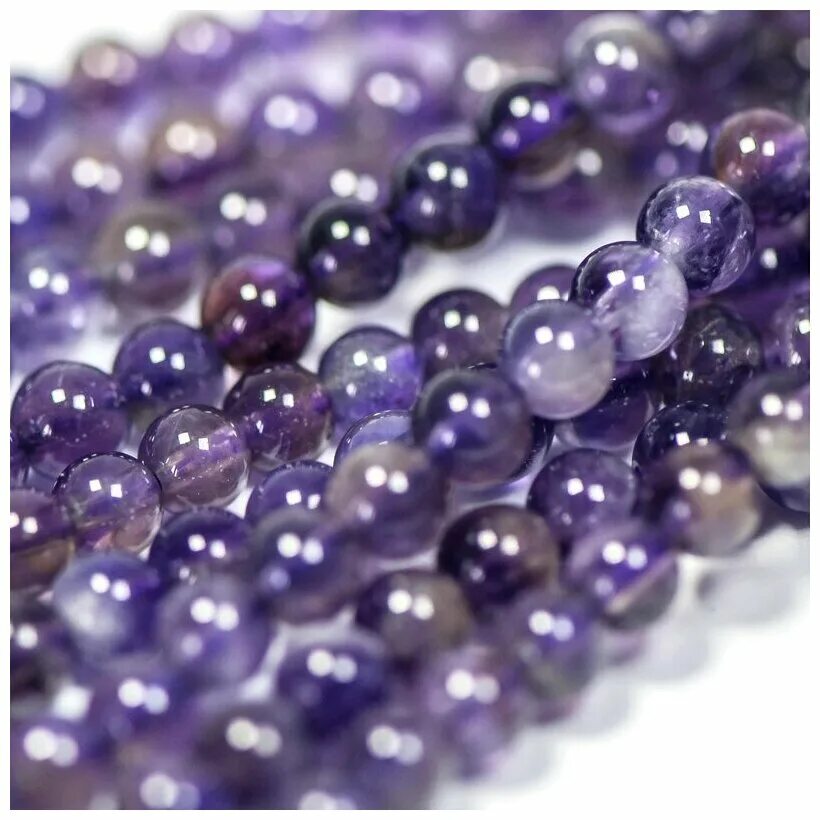 чароит бусины. бусины magic 4 hobby круглые перламутр. фиолетовые бусы. браслет из фиолетового камня. Amethyst 12mm ball bead.