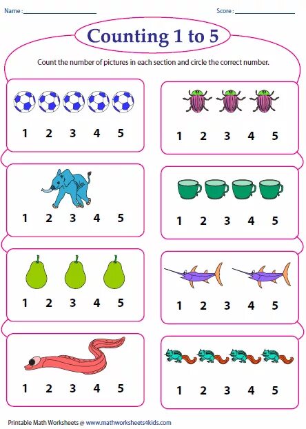 How many subjects. Counting Worksheets. Www.mathworksheets4kids.com. Counting Worksheets for Kids. Count for Kids.