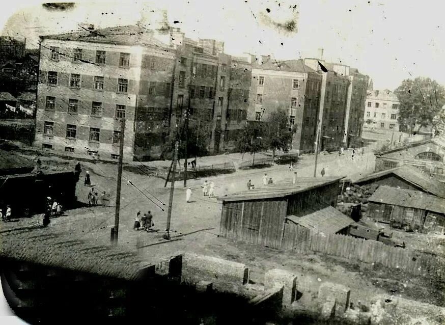 Город мориса тореза. Тула 1930. город торез старые фото. улица мориса тореза старые фото. улица полевая тула 1930 год.