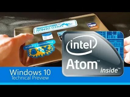 Windows intel atom