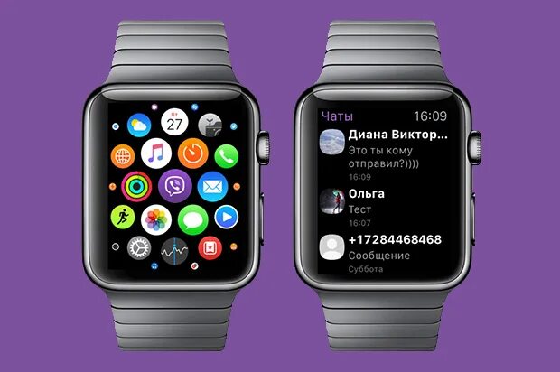 Часы Эппл вотч. Viber на Apple watch. Часы эпл вотч вайберес. Приложение вайбер для АПЛ вотч. Смарт часы вайбер