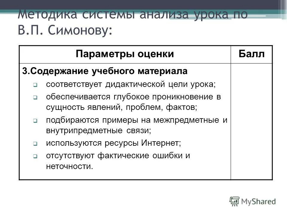 методика анализа урока. анализ урока. психологический анализ урока. схема системного анализа урока по симонову. анализ урока.