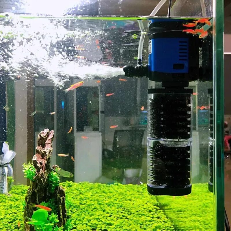 Sunsun 220V аквариумный многофункциональный водяной насос, внутренний фильтр HJ-