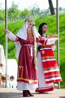 Псковский народный костюм