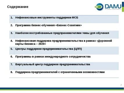 Инструменты поддержки