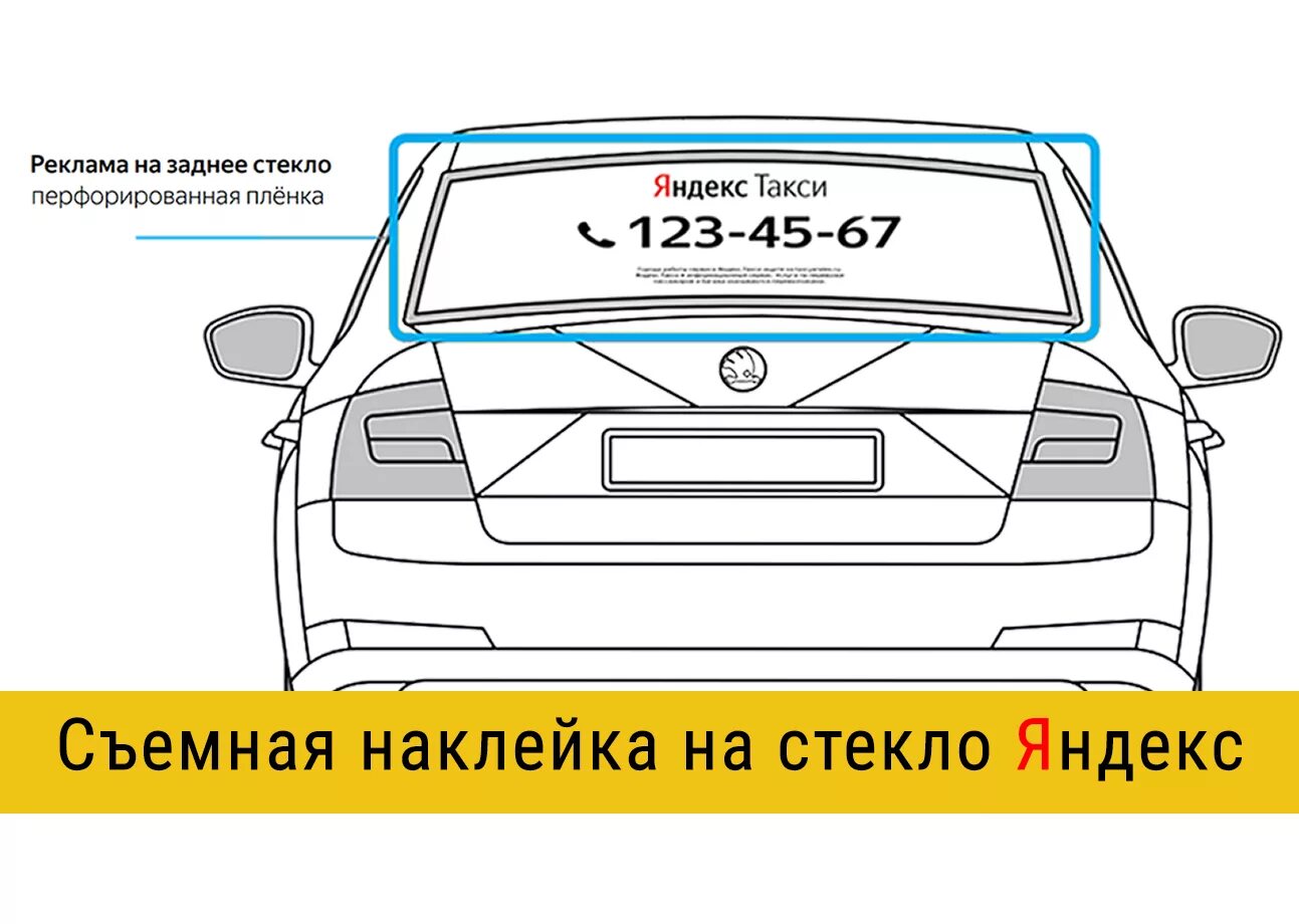Размер заднего стекла гранта. Размеры наклеек на машину.