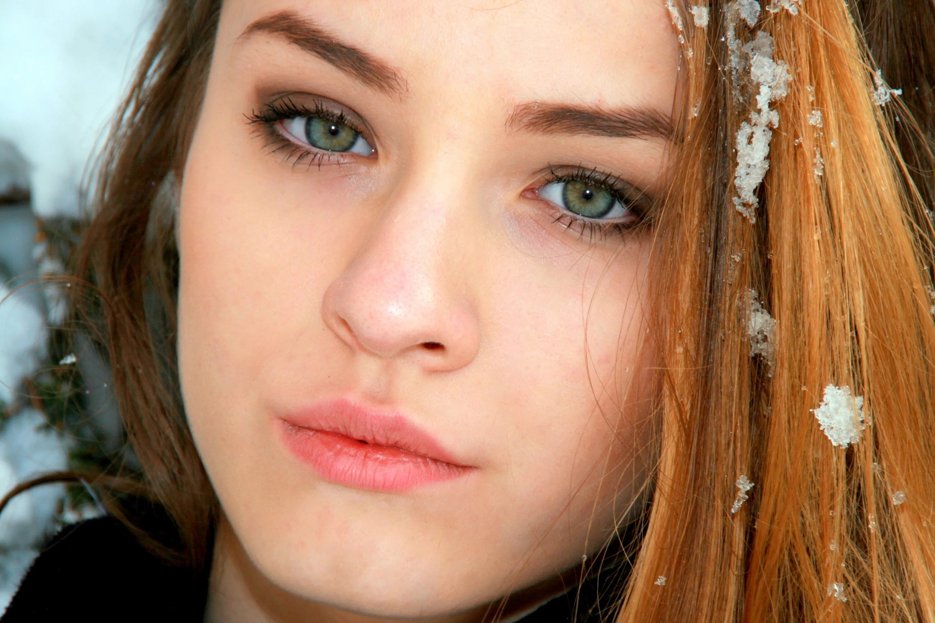 Close up face