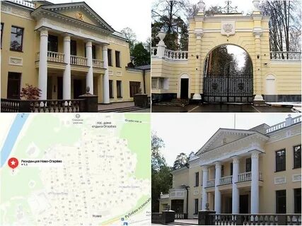 Резиденция ново огарево на карте