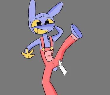 simple background, ankifun, blush, clothing, jax (the amazing digital circu...