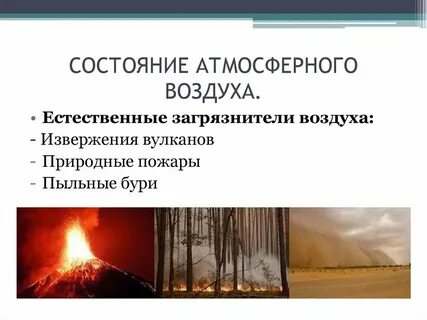 Состояние атмосферы в определенном месте и времени