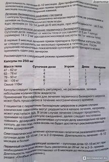 Урсофальк капсулы как принимать взрослому