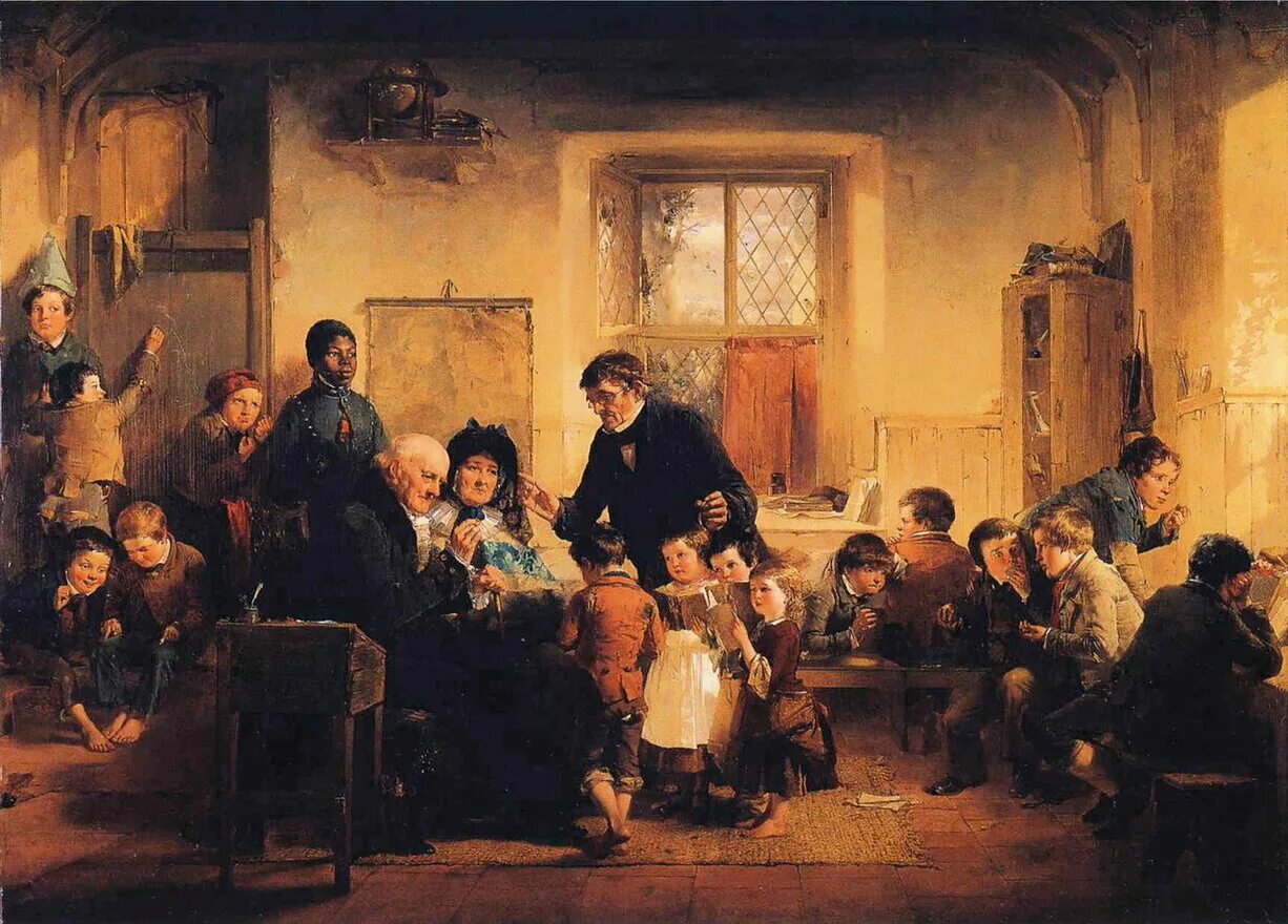 9 класс 18 век. Шотландский художник thomas faed 1826 1900. живопись учеба. школа 17 век. школы 18 века в россии.