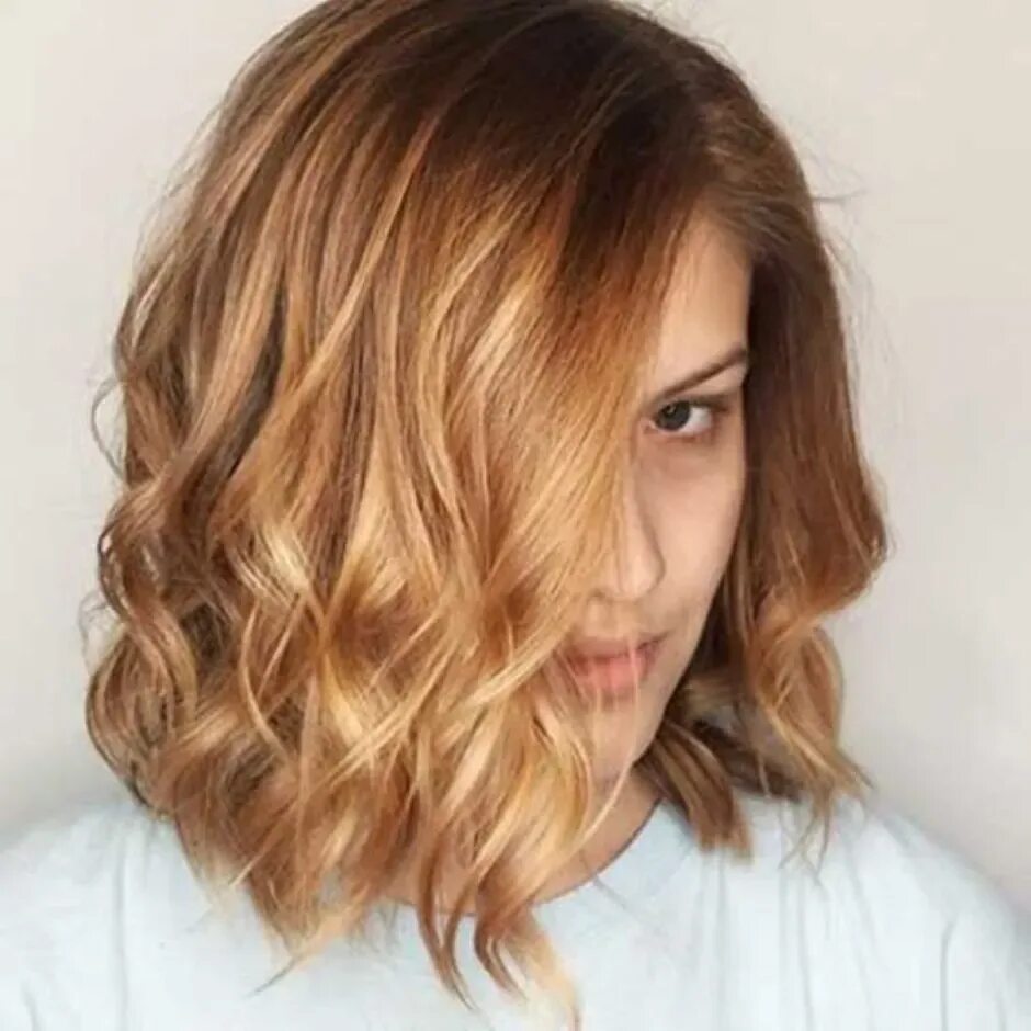 Карамельный цвет волос каре фото Pin on Hair Hair color auburn, Hair color trends, New hair color trends