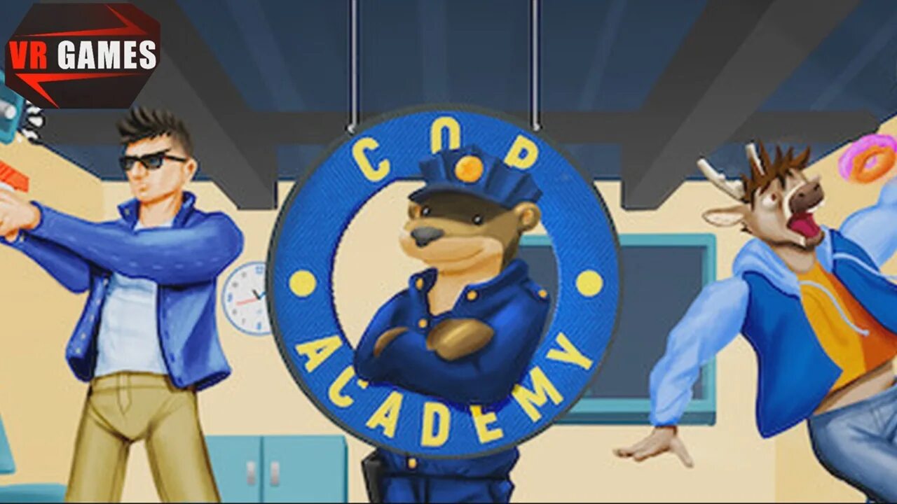 VR Академия. Cop Academy VR. Cop Gaming. Игра обзоров канал