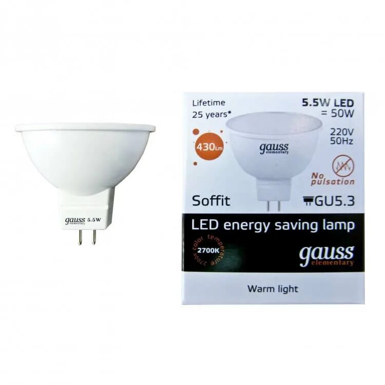 Лампа Gauss led Elementary mr16 gu5.3. Gauss led 5w mr16 220v. Gauss led Elementary mr16 gu5.3 5.5w 4100к. Лампа Gauss led Elementary mr16 gu5.3 9w 2700k (10).