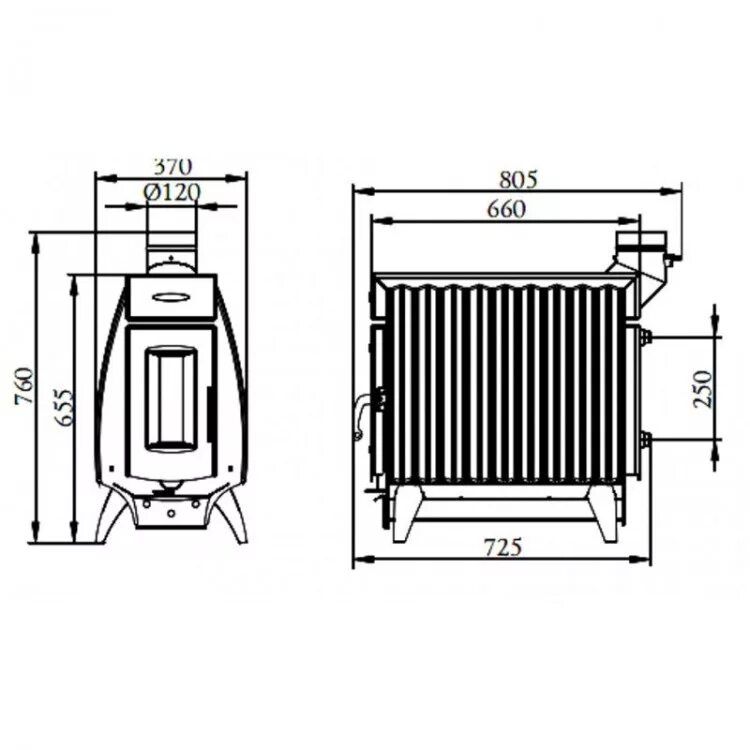 Огонь батарея размеры. Печь огонь батарея 7 размеры. Отопительная печь огонь батарея 9 б. Печь отопительно-варочная tmf огонь-батарея 7 размеры. Термофор огонь-батарея 9.