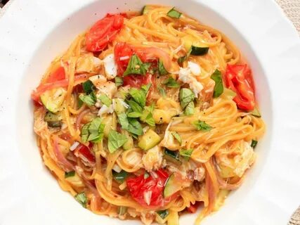 Паста с крабом