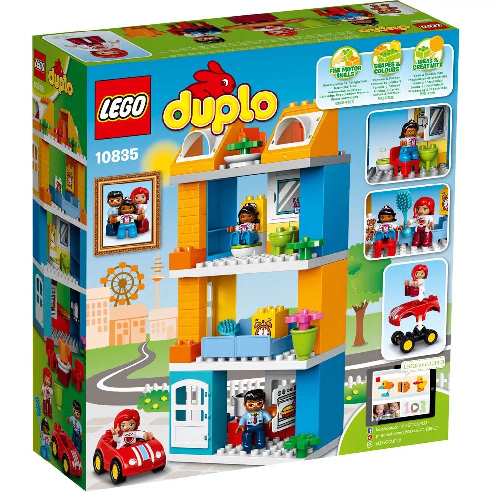 Дупло семейный дом. Конструктор lego duplo 10835 семейный дом. лего дупло my town 10835. lego duplo town семейный дом (10835). лего дупло my town.