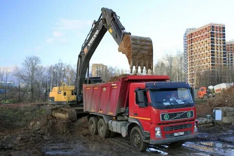 Экскаватор москва московская