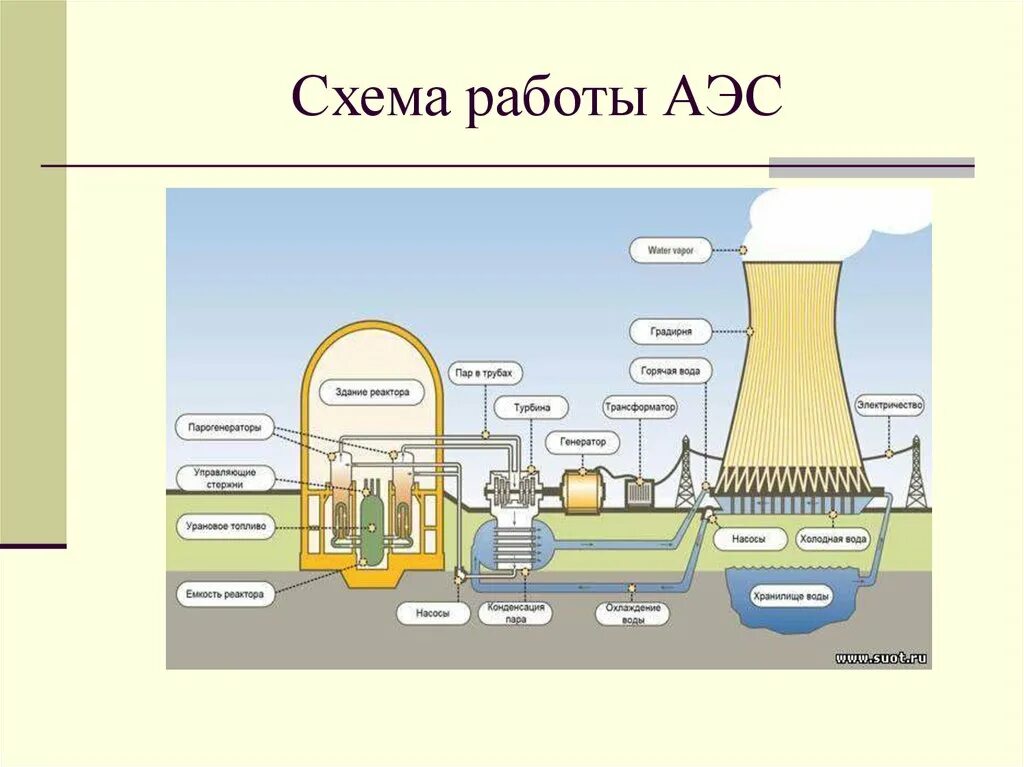 Схема работы атомной станции. Схема работы атомной электростанции. Схема строения атомной электростанции. Принцип работы ядерной электростанции. Высота аэс