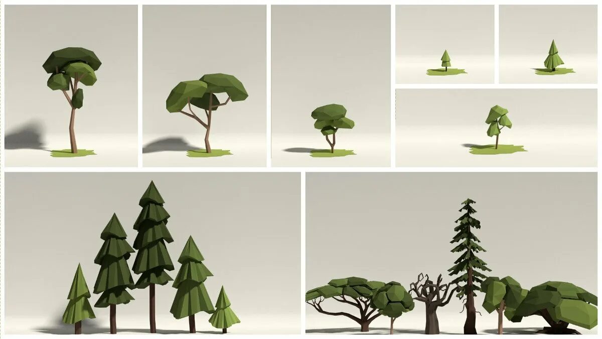 Как сделать деревья для макета. 3д деревья low poly. low poly trees 3ds max. low poly tree 3d model. лоу поли деревья пак.