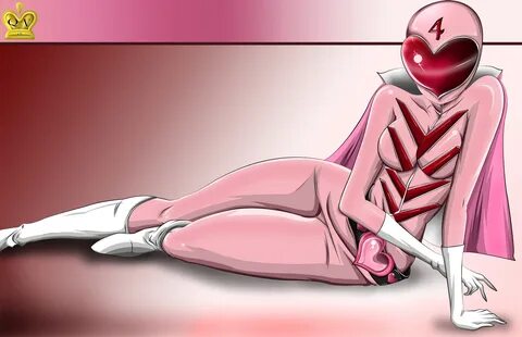 Slideshow pink power ranger naked.
