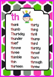 Th words