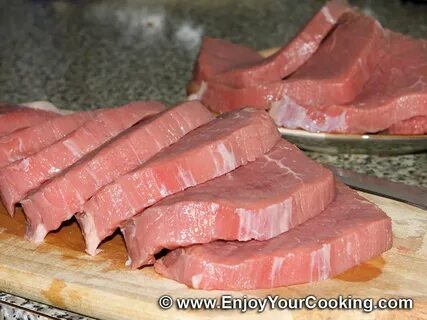 Как называется нарезанный мясо