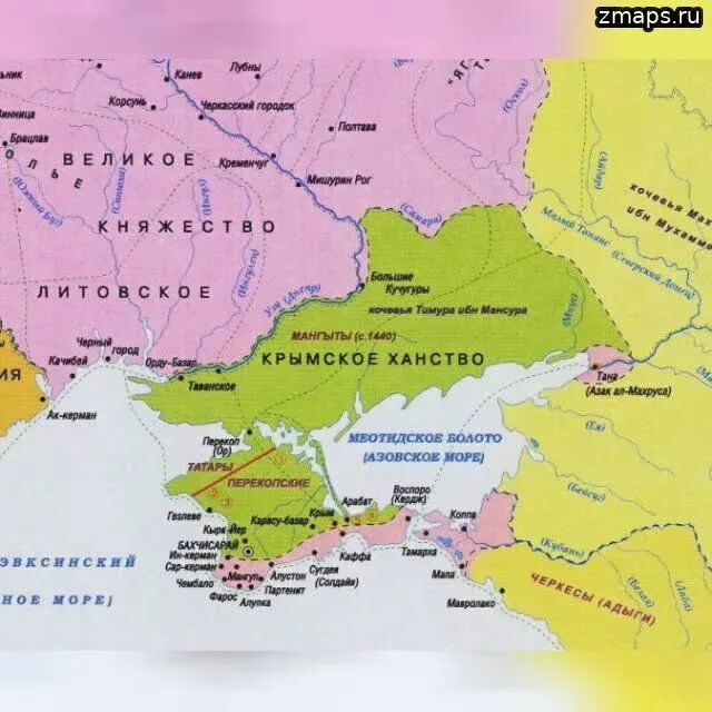 Крымское ханство дата. Крымское ханство 16 век карта. карта крымского ханства 17 века. карта крымского ханства в 1443 году. карта крымского ханства в 15 веке.