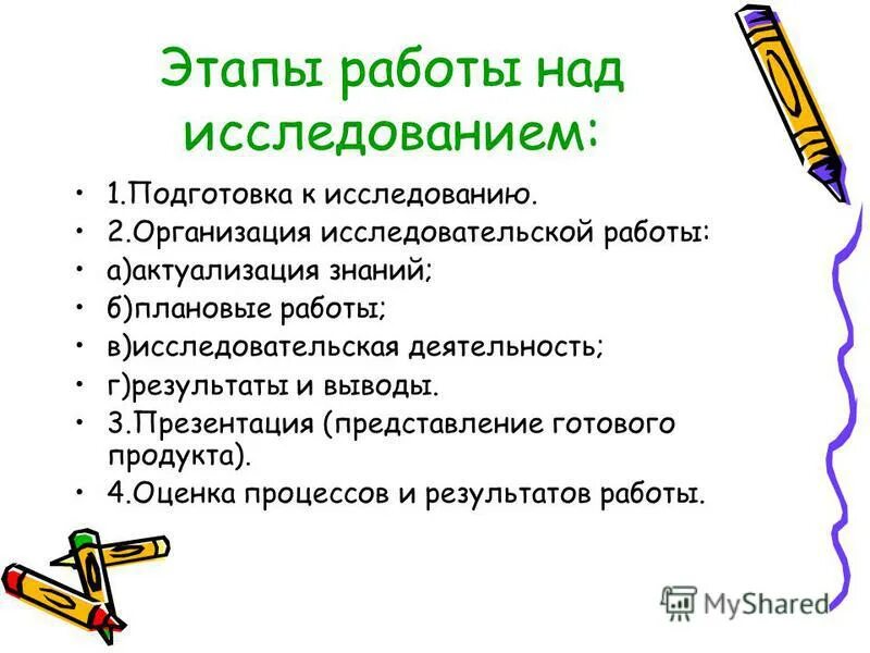 Этапы работы над научным исследованием. Этапы работы над исследовательский исследовательским проектом. Этапы работы над исследовательской работой. Этапы работы над исследовательской работой. Этапы работы над научным исследованием.
