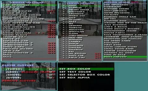 Gta san andreas трейнер