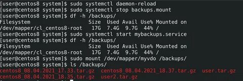 Юниты systemd