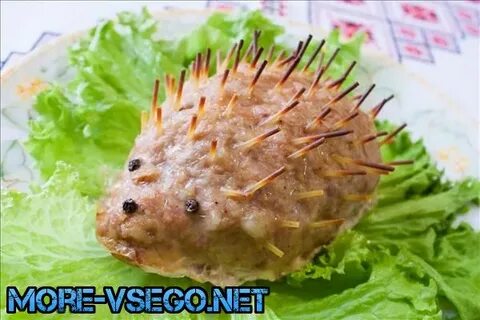 Сделать ежики рецепт