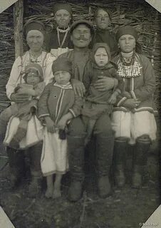 Мордовская семья