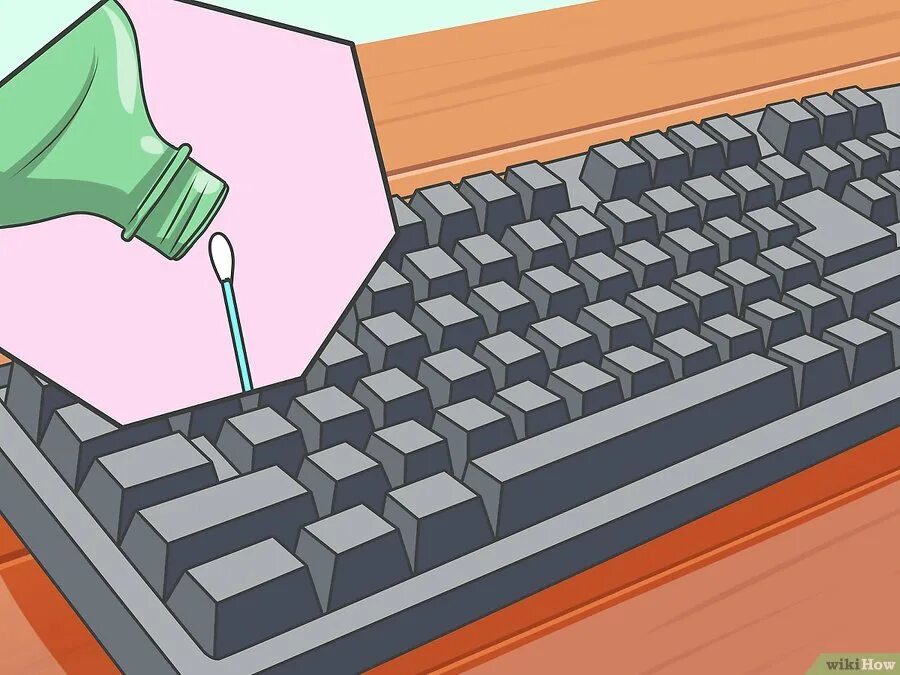 Clean keyboard