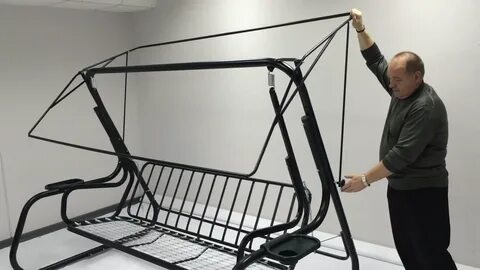 Дуги каркаса тента для садовых качелей