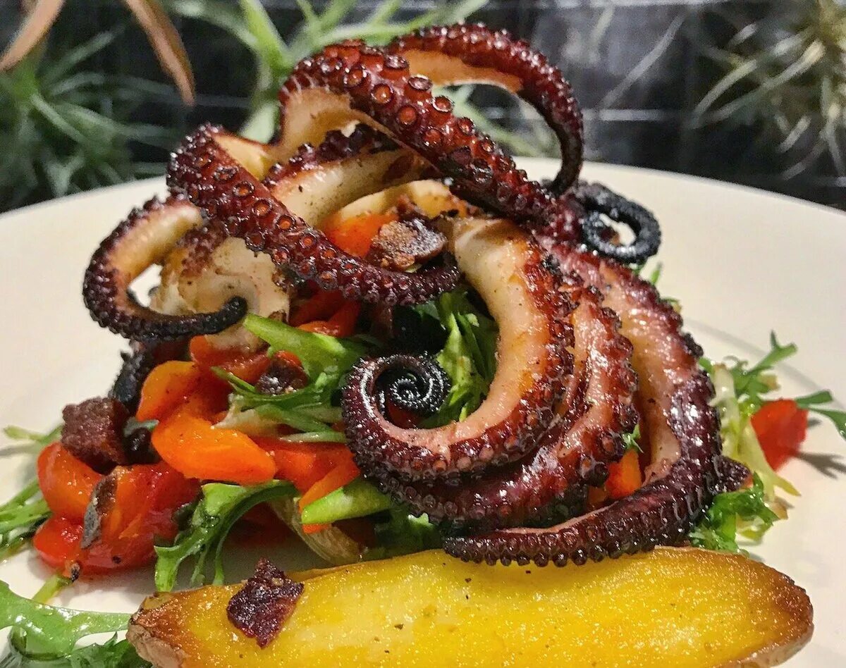 баварские сосиски и картошечка