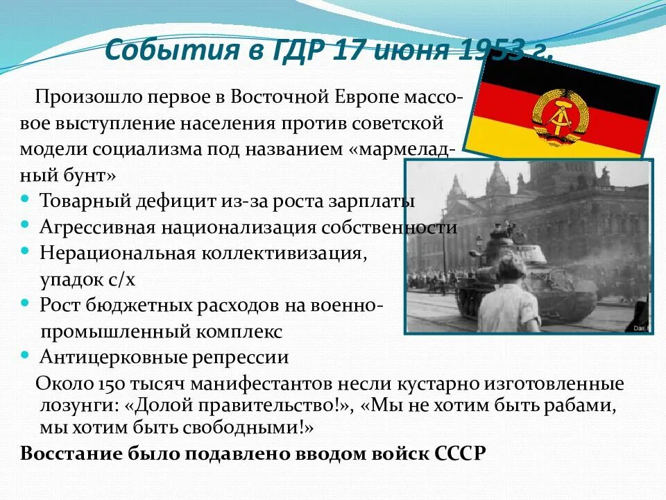 В 1953 году произошло событие. Восстание в гдр 1953 участники. события в гдр 1953 кратко. форма выступления гдр в 1953. события 17 июня 1953 года в гдр кратко.