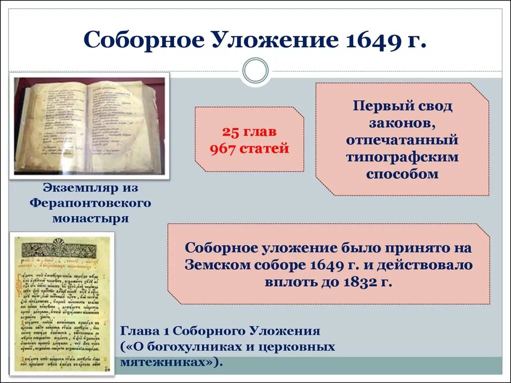 Свод законов Соборное уложение. Соборное уложение 25 глав. Законы Соборное уложение 1649. Соборное уложение 1649 г.