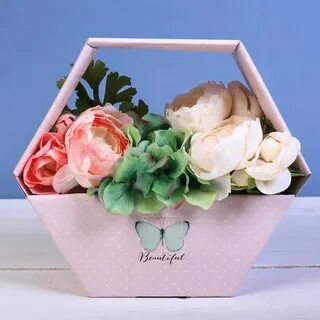 Цвет коробки для цветов