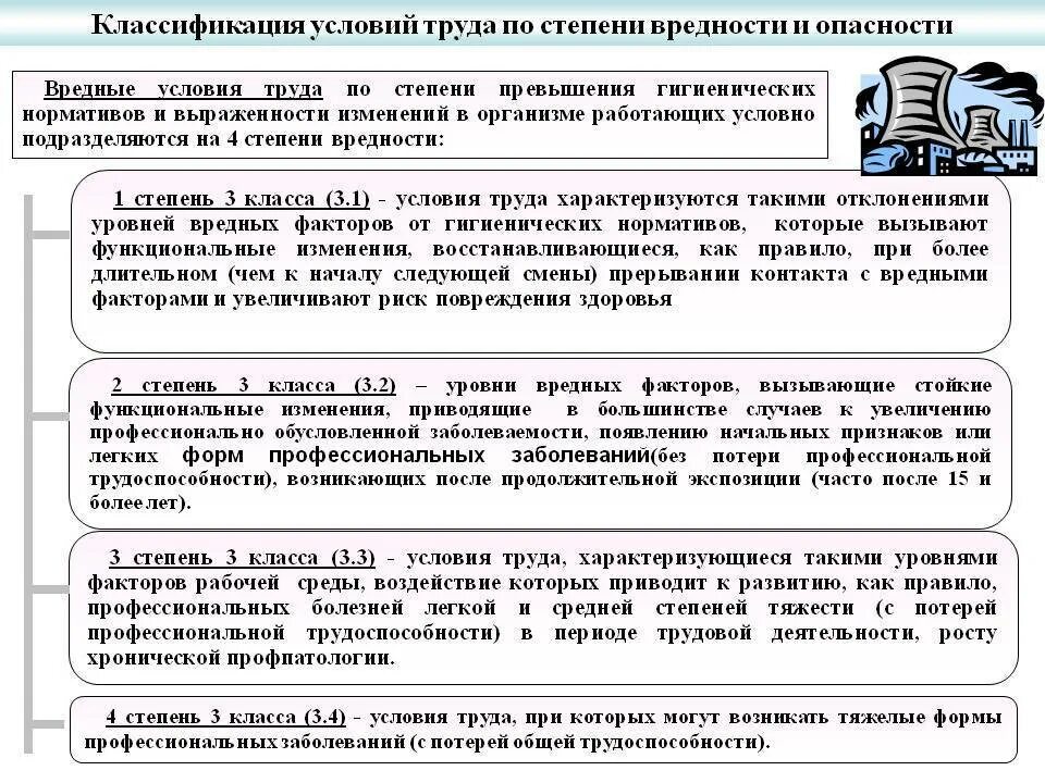 Считается ли вредной работа