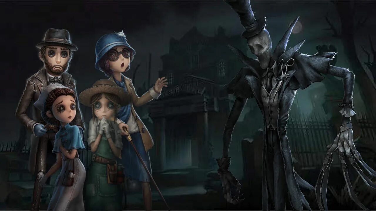Identity v 3. Идентити 5. идентити 5 персонажи. охотники идентити 5. identity v игра.