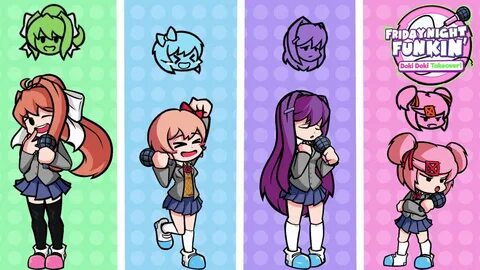 Fnf doki doki takeover plus