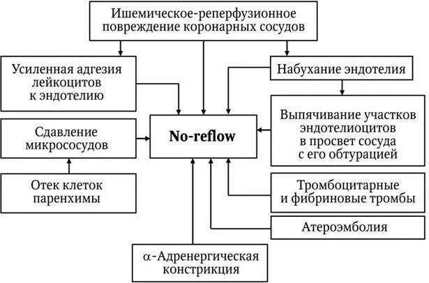 No reflow феномен. No reflow феномен