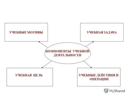 Учебная задача как компонент учебной деятельности