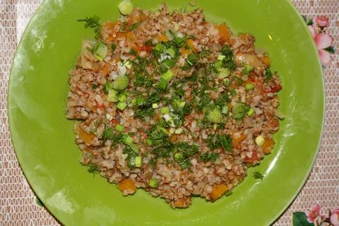 Гречка с капустой