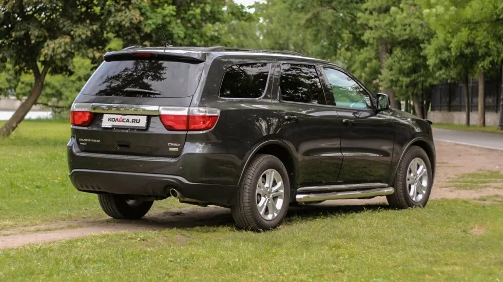 Dodge Durango back. Дюранго 2012.