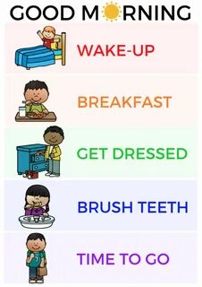 Morning routine