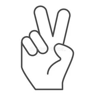 V hand